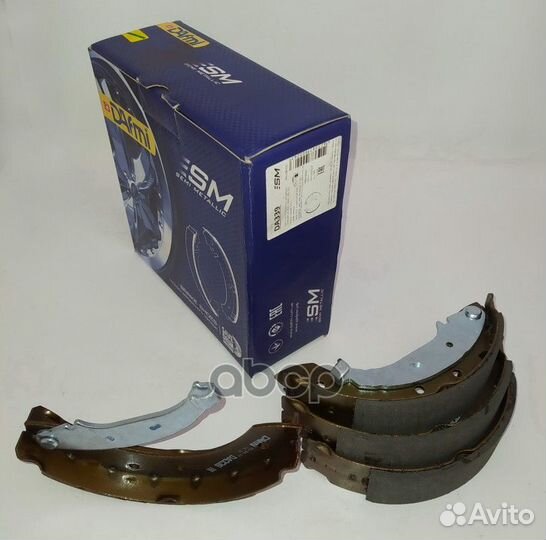 Колодки тормозные барабанные задние LADA Largus