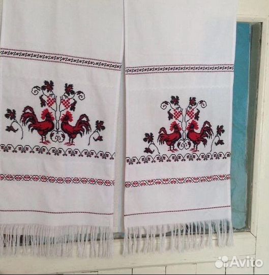 Вышитые рушники