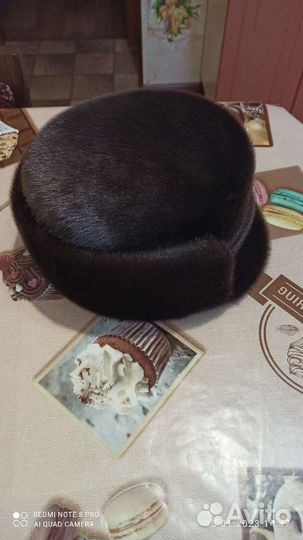 Мужская шапка из нерпы новая