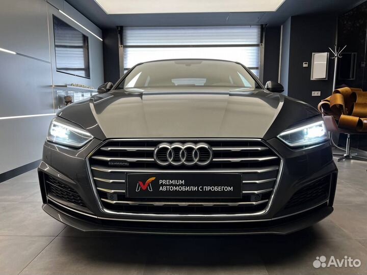 Audi A5 2.0 AMT, 2019, 87 265 км