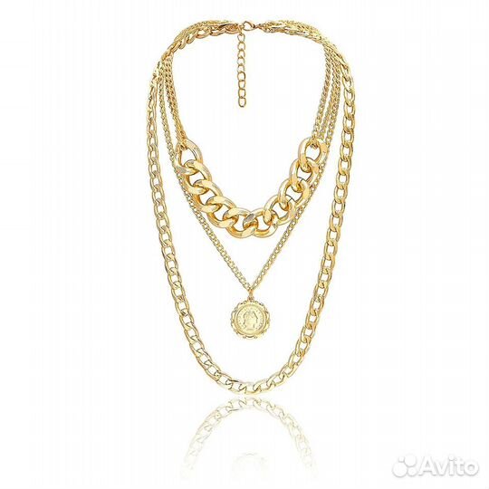 Колье из цепей, новое