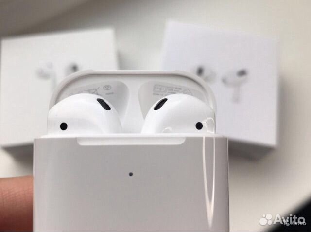 Airpods 2 (Люкс качество + Чехол)