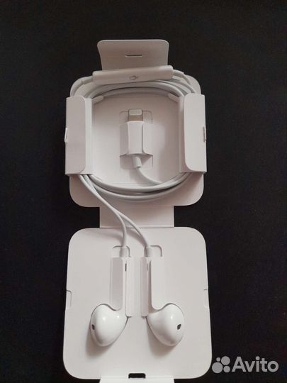 Наушники apple earpods lightning оригинал