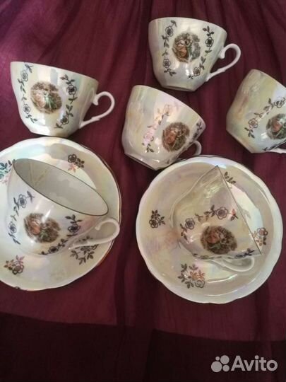 Чайный сервиз гдр Мадонна