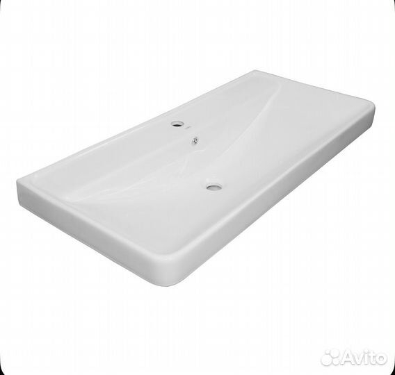 Подвесная тумба с раковиной 90