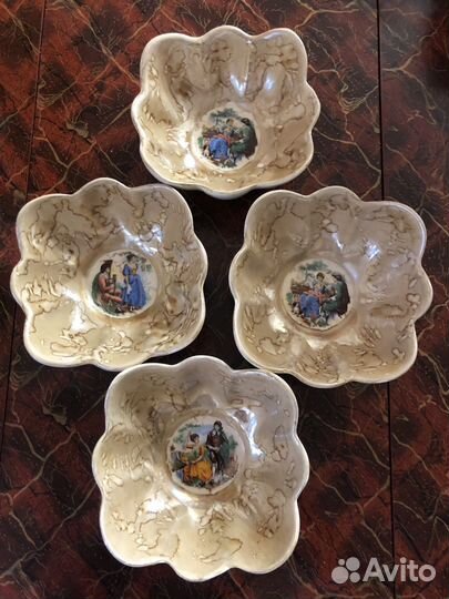 Набор салатников керамика, винтаж германия
