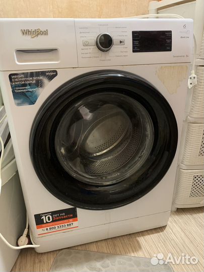 Стиральная машина бу whirlpool blsa 8108V