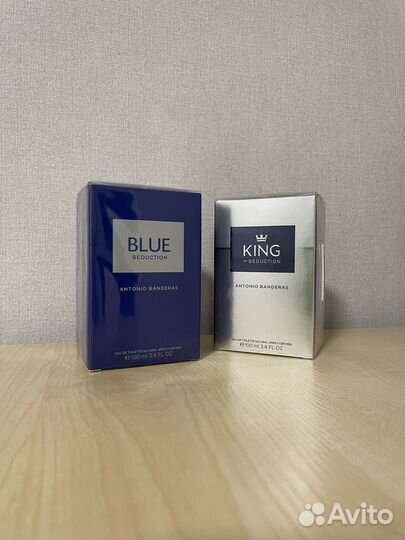 Antonio Banderas Blue / King of Seduction, 100мл