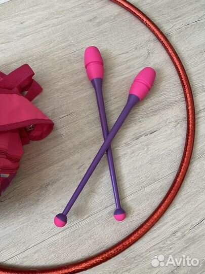 Обруч, скакалка, мяч