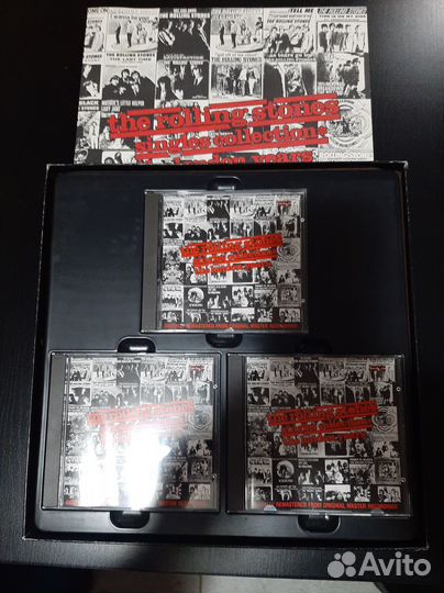 Rolling Stones коробка 3cd USA