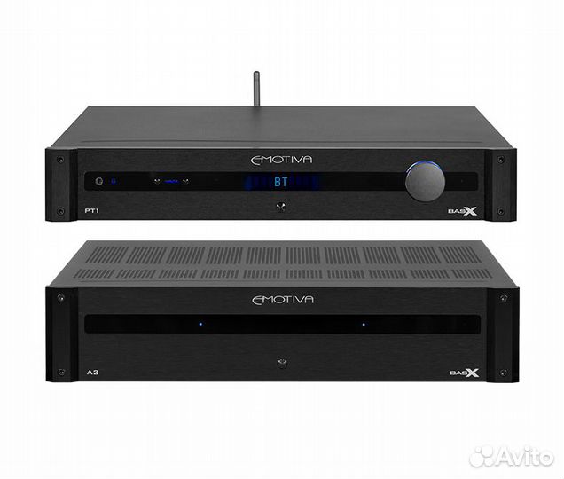 Комплект стерео Emotiva BasX A2 + Emotiva PT-1