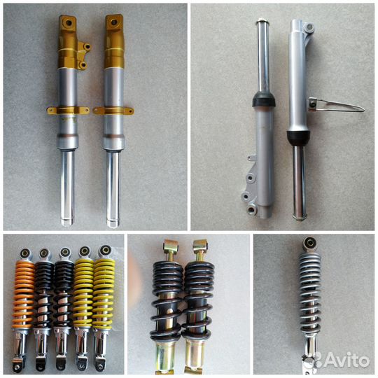 Перья вилки амортизатор для скутера Stels Keeway