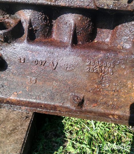 Блок цилиндров Опель 2.0 ретро