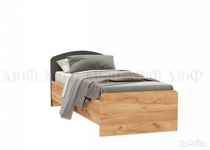 Кровать Мартина графит