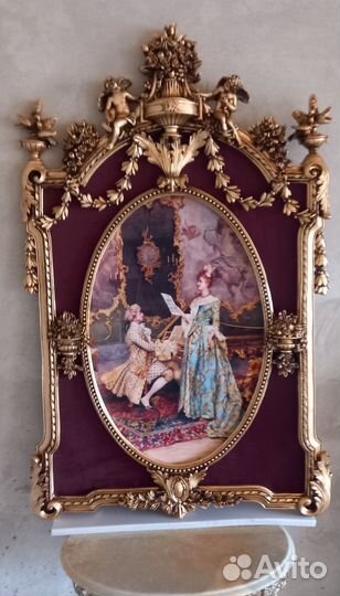 Картина на бархате