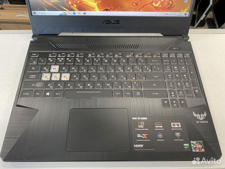 Ноутбук asus TUF Gaming FX505D