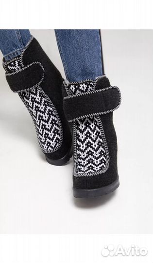 Валенки зимние угги на широкую ногу