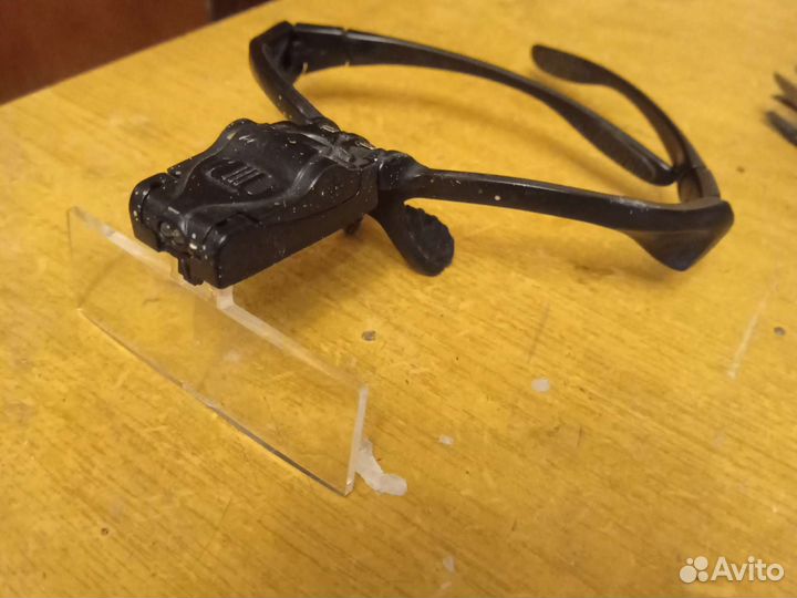 Очки лупа с подсветкой