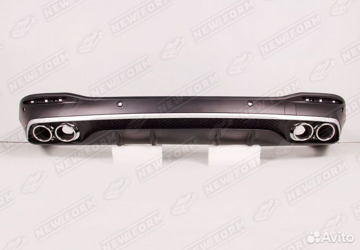 Диффузор заднего бампера 53 AMG Mercedes GLS X167