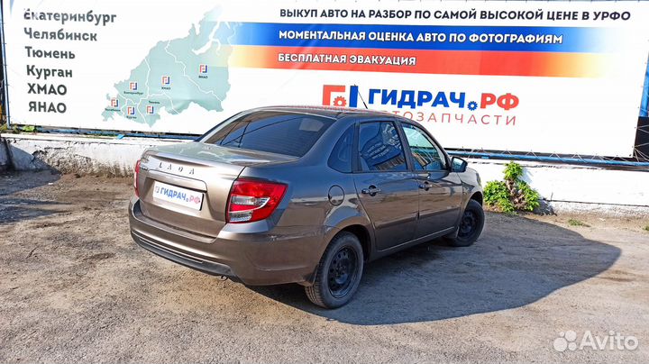 Уплотнитель стекла двери задней левой LADA Granta 8450001792. Внутренний