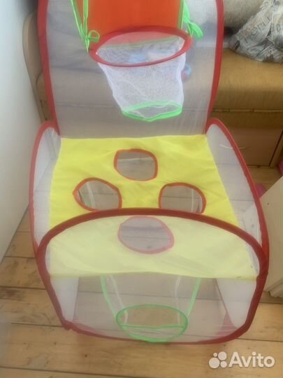 Детская игровая палатка с шариками