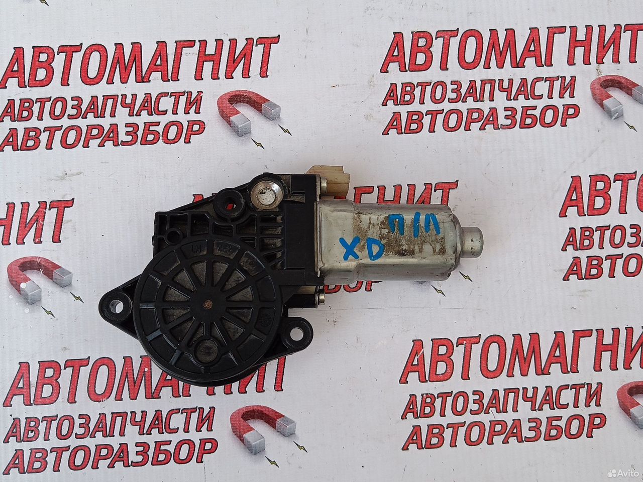 Моторчик стеклоподьемника левый Хендай Элантра XD