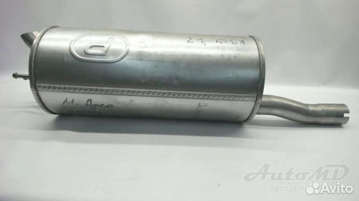 Глушитель задняя часть Fiat Doblo
