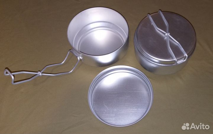 Набор полевой посуды 2-в-1 (Чехословакия)