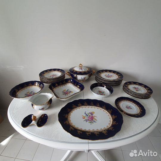 Обеденный сервиз Чехословакия 