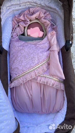 Конверт на выписку зимний овчина