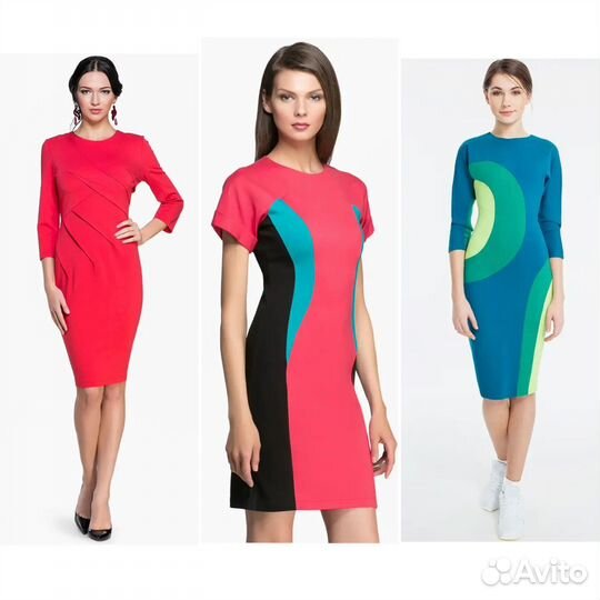 Дизайнерская одежда Платья из трикотажа 42 р