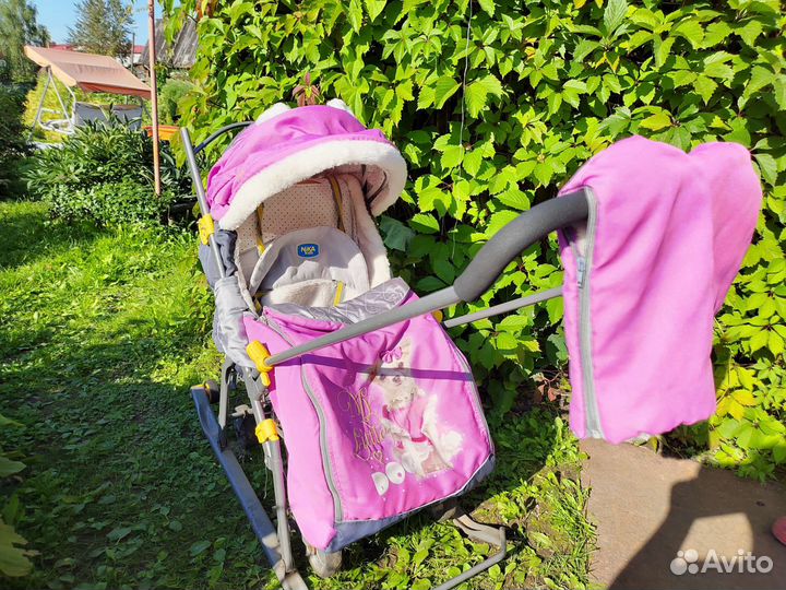 Коляска санки