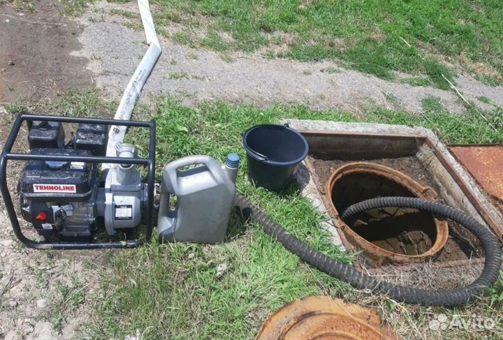 Прочистка канализации, устранение засора