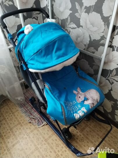 Коляска санки