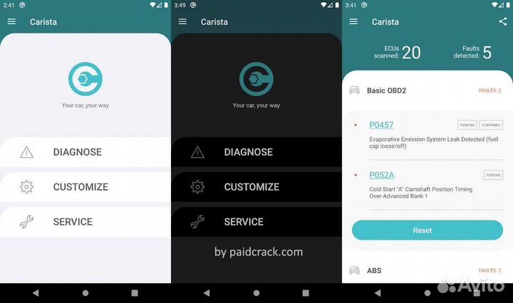 Сканер версия 1.5 Elm327 2 платы Чип Оригинал + по