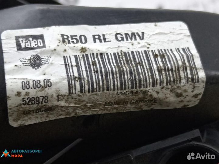 Моторчик печки Mini Cooper R50 рест. 2005