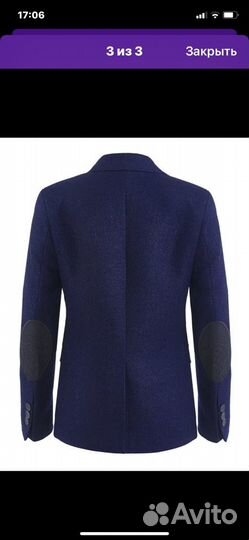 Новый пиджак для мальчика «Mili»