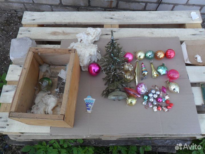 Ёлочные игрушки СССР