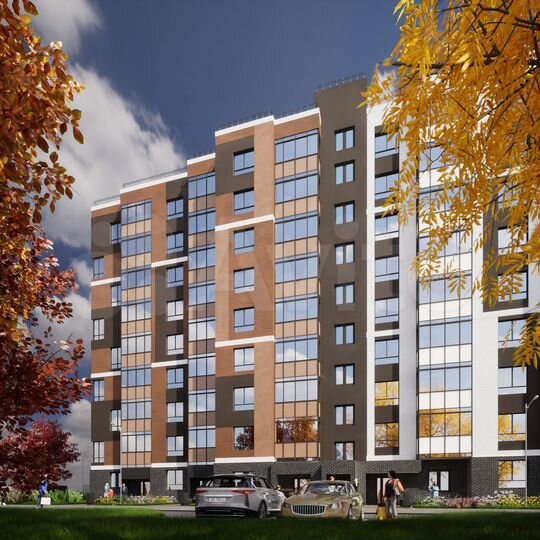 2-к. квартира, 58,3 м², 3/9 эт.