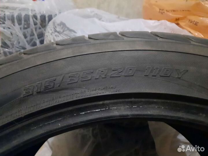 Yokohama Advan Sport V105 315/35 R20 и 275/40 R20