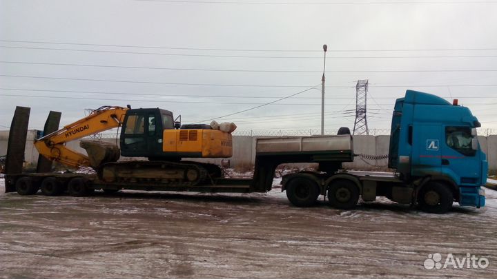 Перевозка негабаритных грузов. Аренда трала