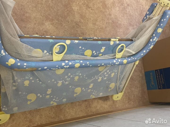 Манеж детский большой квадратный