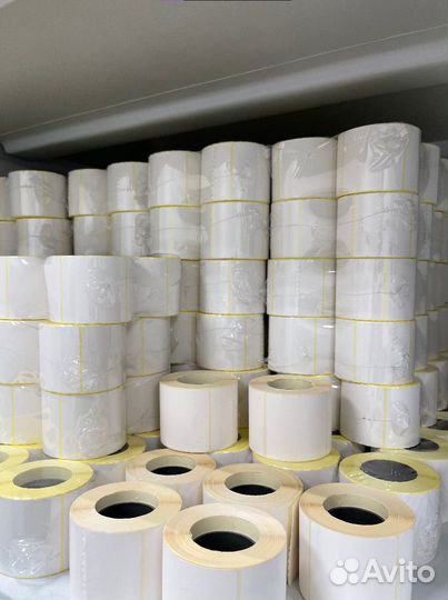 Термоэтикетки 58х40, 58х60, 75х120