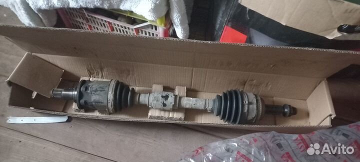 Привод передний левый toyota highlander