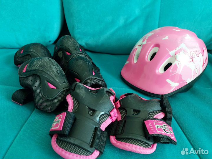 Шлем и защита rollerblade для девочки