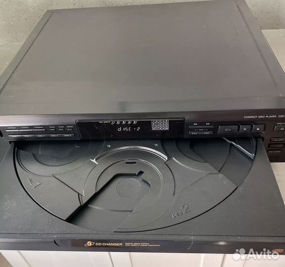 Проигрыватель sony cdp на 5 дисков