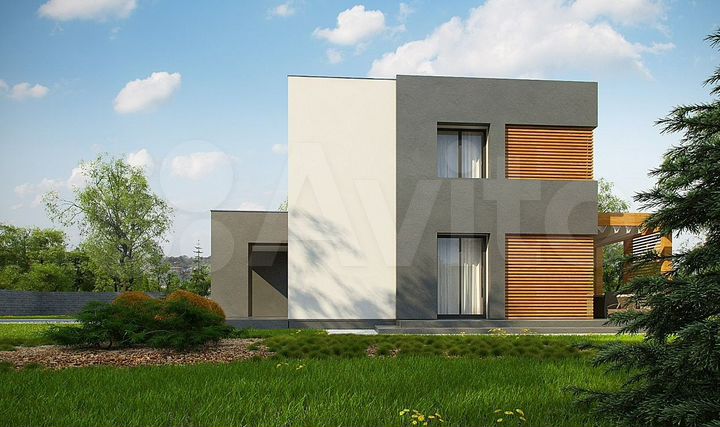 Коттедж 90 м² на участке 10 сот.