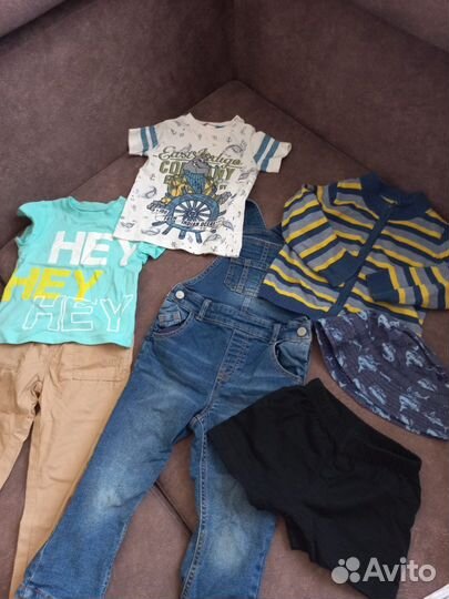 Пакет вещей на мальчика