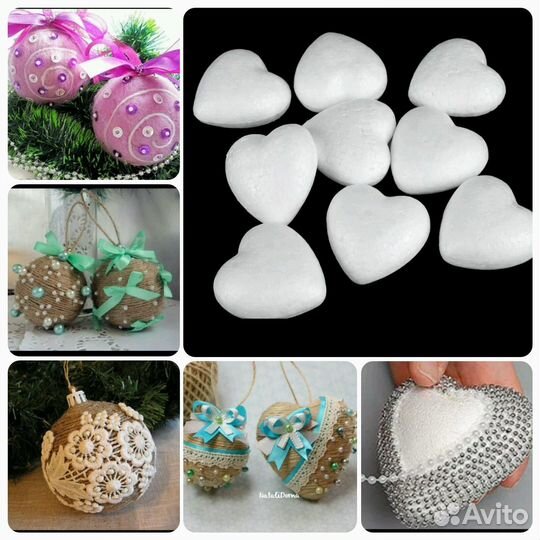 Пенопластовые шары