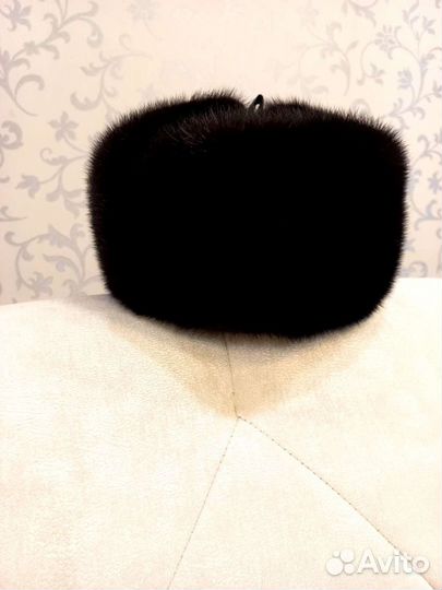 Норковая шапка мужская